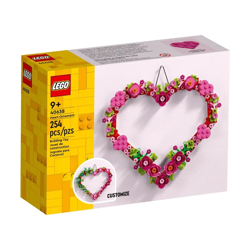 Lego Corazón Decorativo 40638