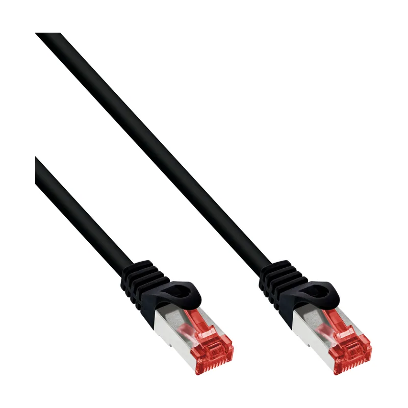 Inline 76450S cable de red Negro 0,5 m Cat6 S/FTP S-STP