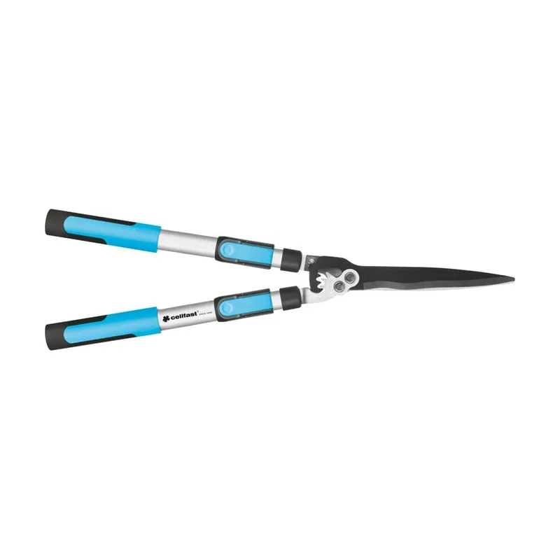 Cellfast Tijeras De Podar Telescópicas Con Dos Manos Tijeras De Jardín Para Podar Arbustos Árboles Pequeños Ramas Setos Extensión De 18 cm Superficie Antideslizante Hoja 20 cm Antiadherente