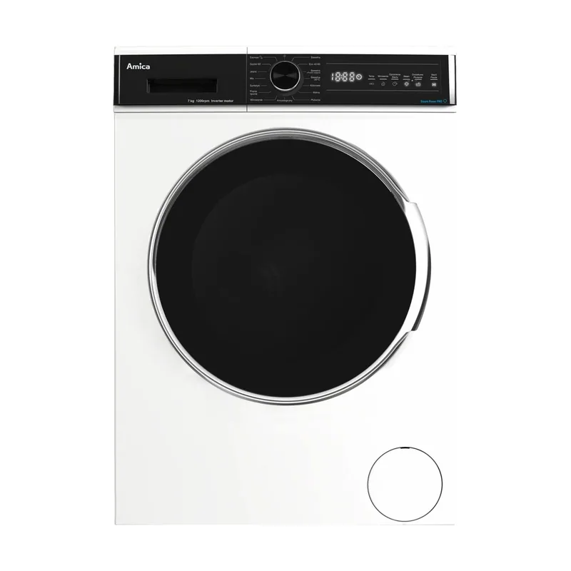 Amica WA3S712BLiSHB Carga frontal 49,7 cm 7 kg 1200 rpm Clase B Blanco HWAMIRFS2BLISHB