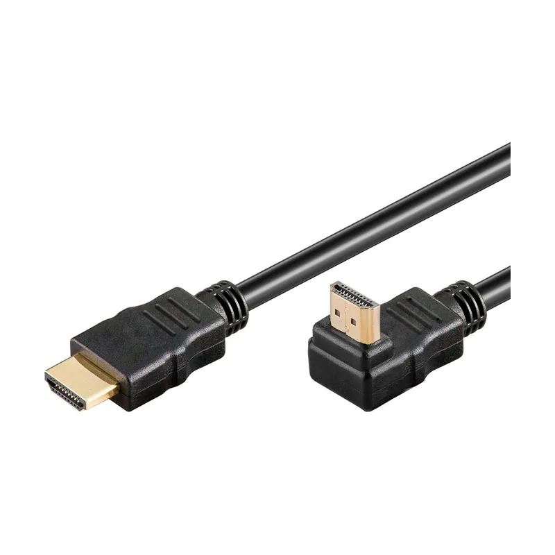 2 Cable HDMI a HDMI Audio-Video Universal 1.5 Metros Angular Ultra 4K COOL