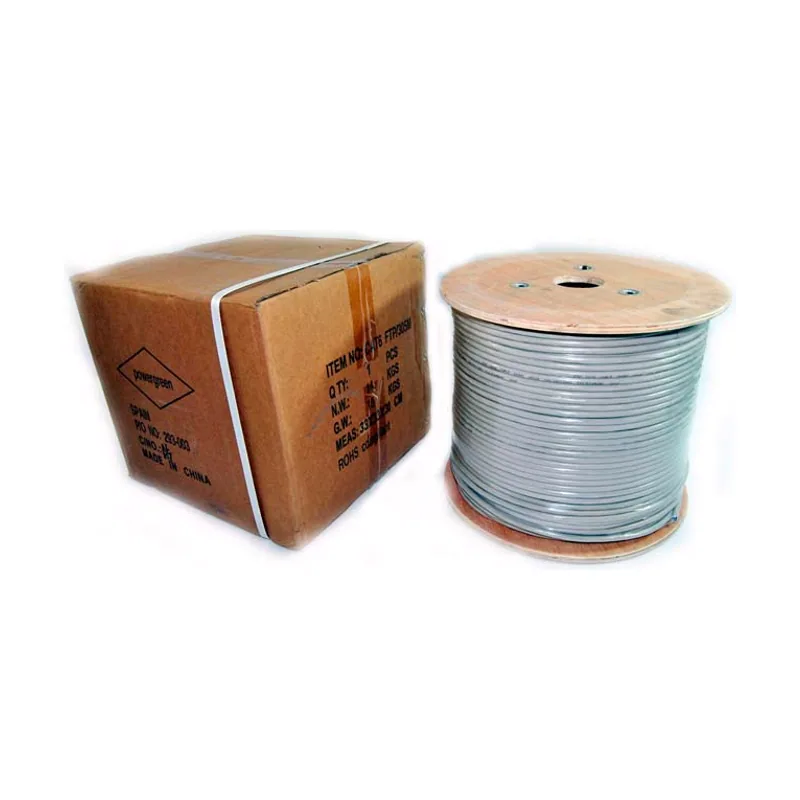 PINBOX CAB-06305-HQBLFT cable de red Gris 305 m Cat6 F/FTP FFTP