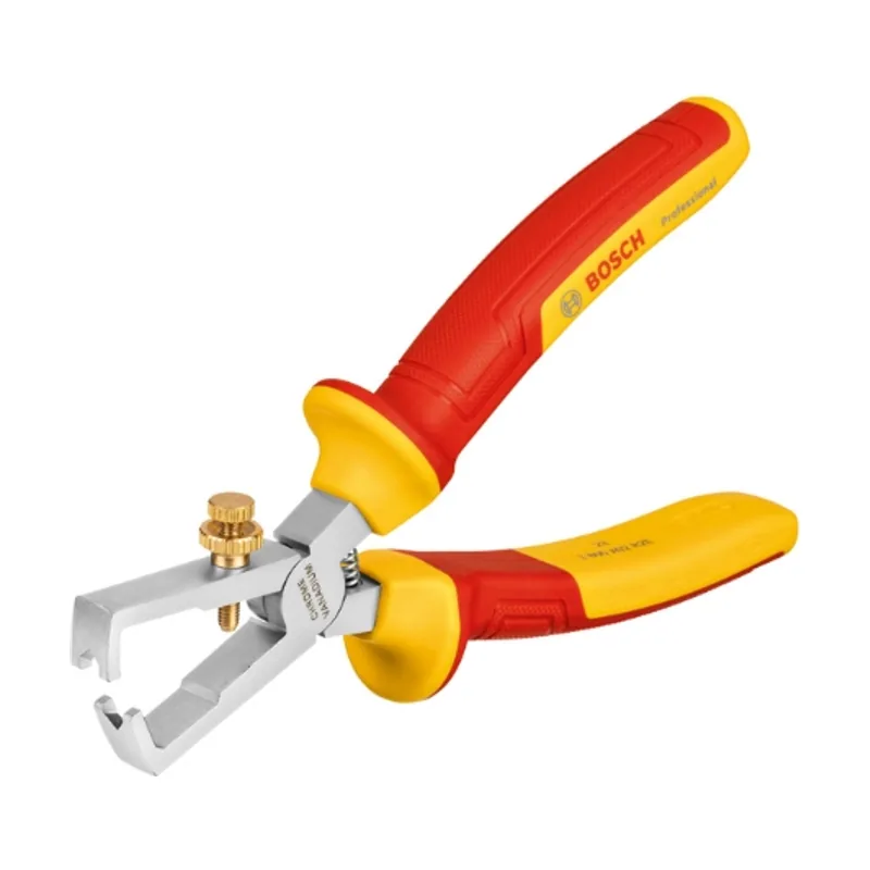 Bosch Professional alicate pelacables aislado VDE de 160 mm diámetros los cables hasta 10 mm²