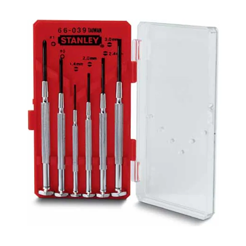 Stanley Juego de destornilladores de precisión