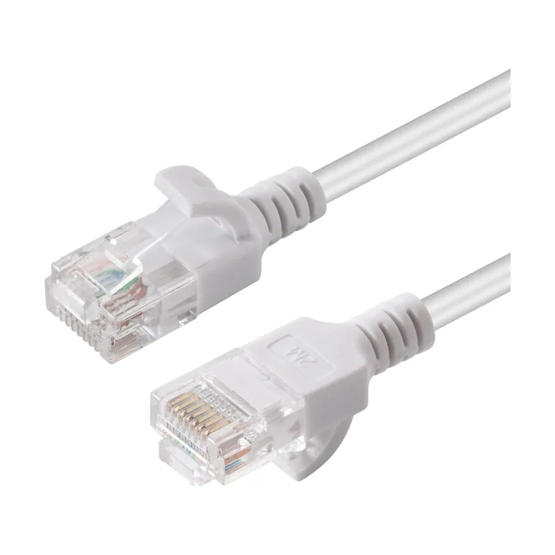 Microconnect V-UTP6A0015W-SLIM cable de red Blanco 0,15 m Cat6a U/UTP UTP