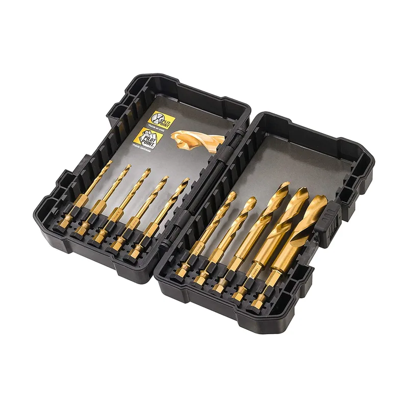 Stanley DeWalt DT50050-QZ juego de 10 brocas de impacto