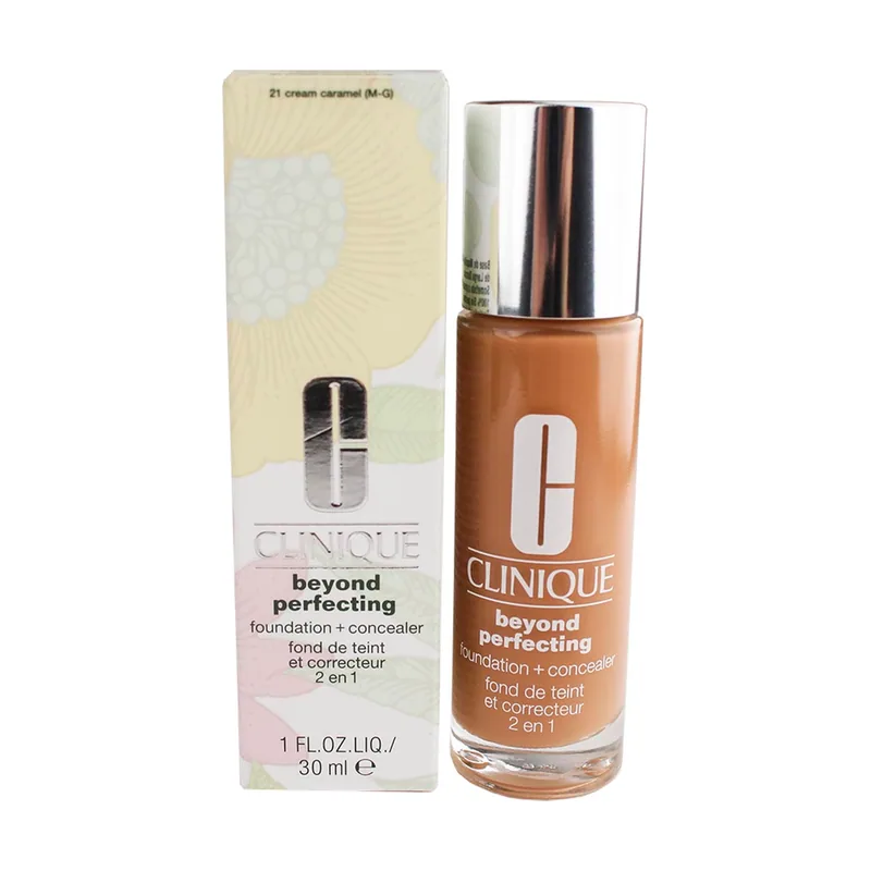 Clinique BEYOND PERFECTING foundation + concealer #21-cream caramel