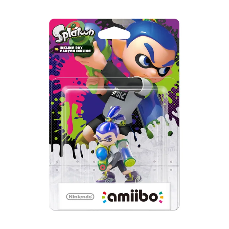 Nintendo Figura Amiibo Splatoon Boy Serie Splatoon
