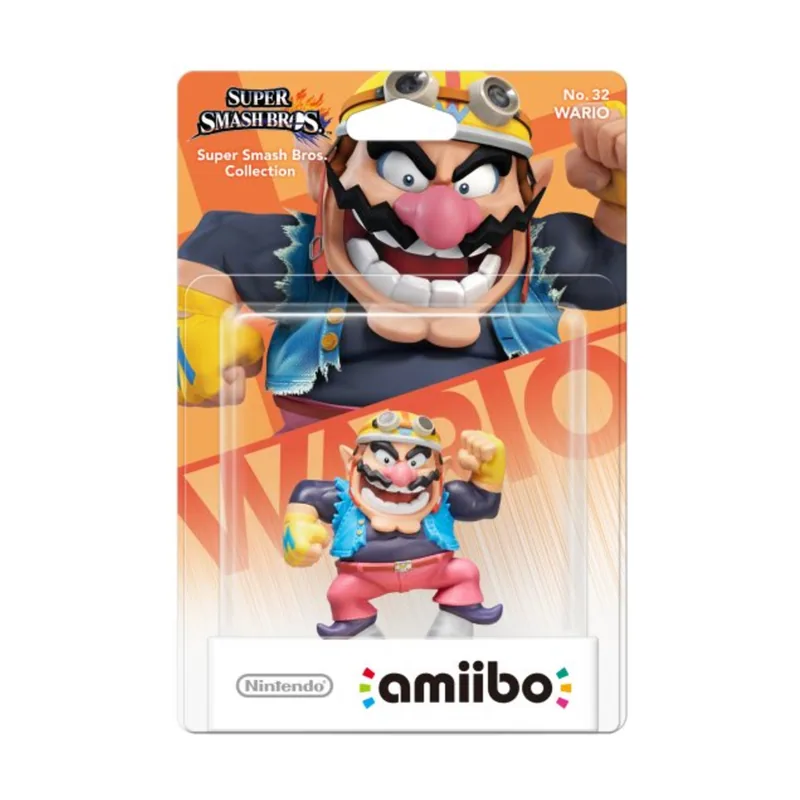 Nintendo Figura Amiibo Wario Serie SSB