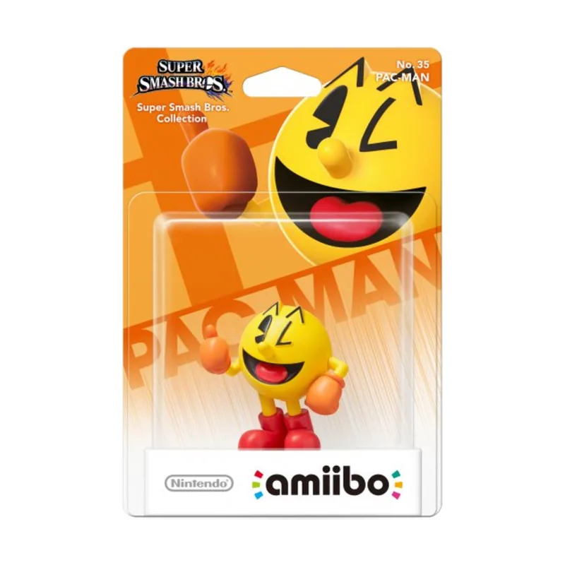 Nintendo Figura Amiibo Pac-Man Serie Super Smash Bros.