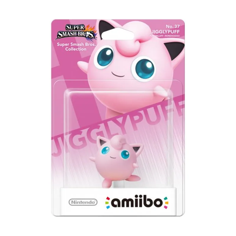 Nintendo Figura Amiibo Jugglypuff Serie Super Smash Bros.