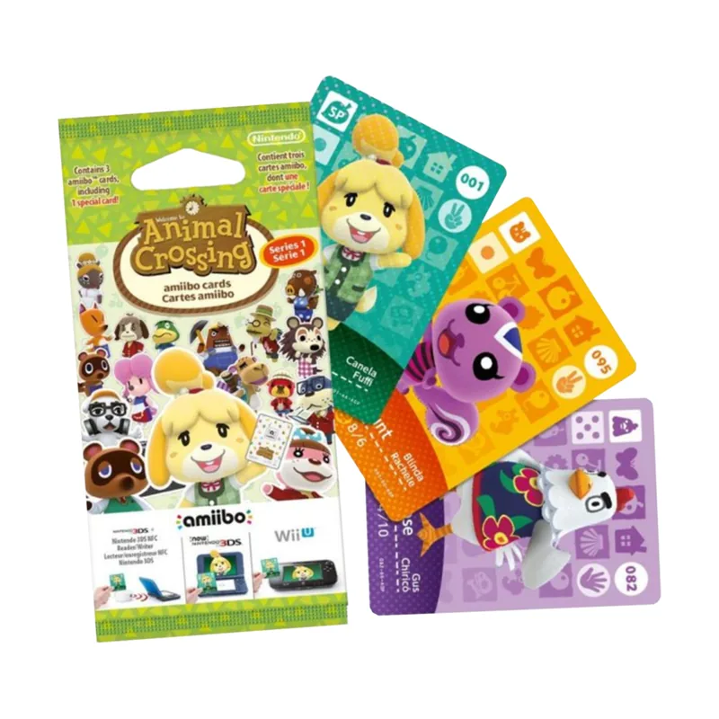 Nintendo Pack 3 Tarjetas amiibo Animal Crossing Serie 1