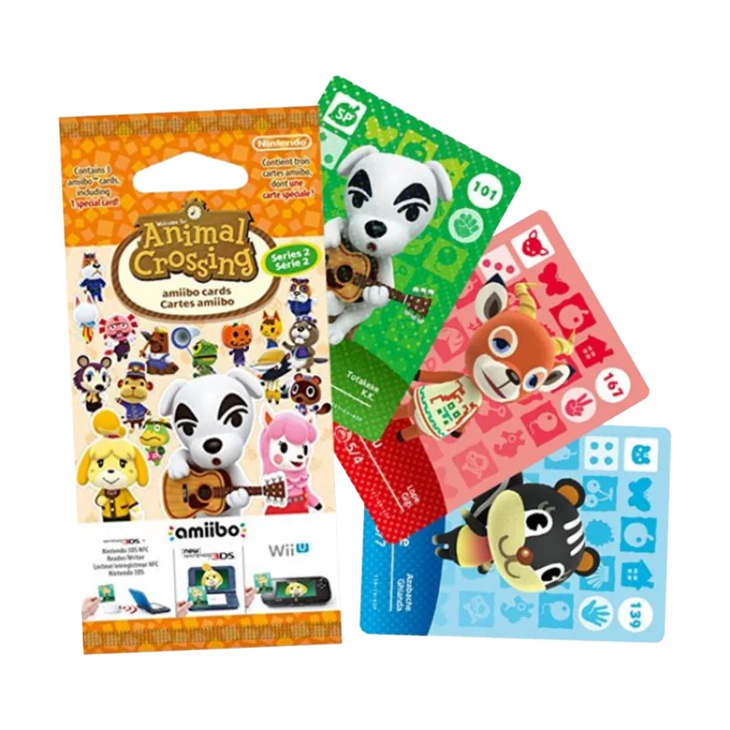 Nintendo Pack 3 Tarjetas amiibo Animal Crossing Serie 2