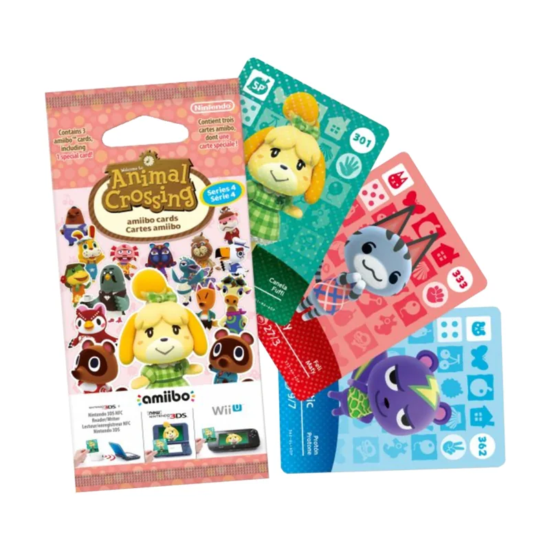 Nintendo Pack 3 Tarjetas amiibo Animal Crossing Serie 4