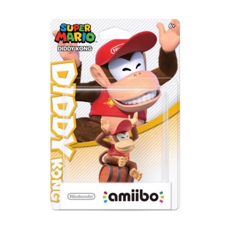 Nintendo Figura Amiibo Diddy Kong Serie Super Mario