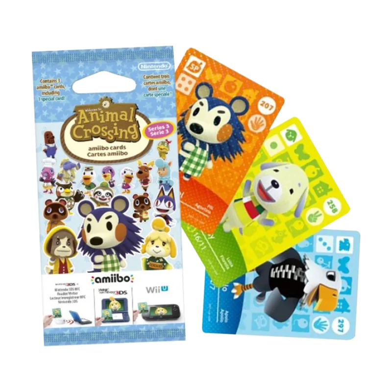 Nintendo Pack 3 Tarjetas amiibo Animal Crossing Serie 3