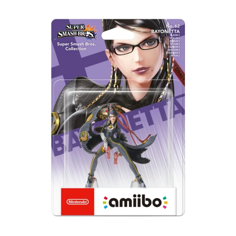Nintendo Figura Amiibo Bayonetta Player 2 Serie Super Smash Bros.