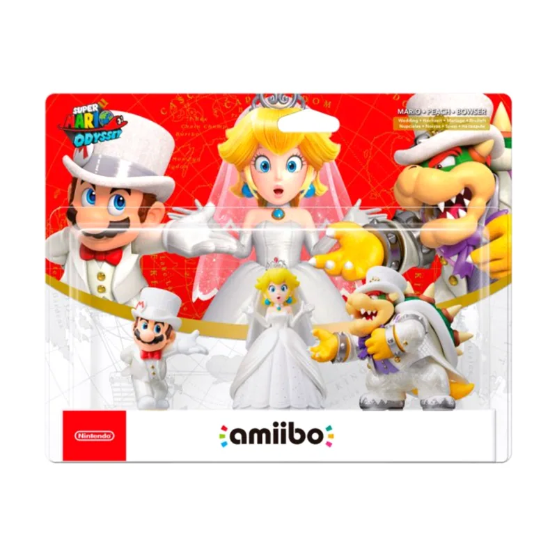 Nintendo Figura Amiibo Pack de 3 Mario