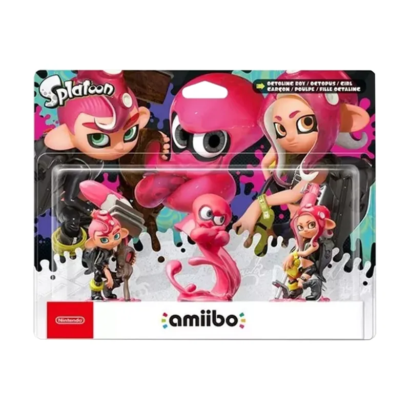 Nintendo Figura Amiibo Octoling Chico