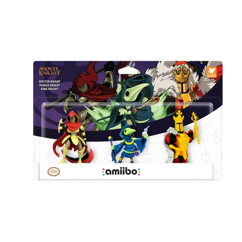 Nintendo Pack 3 Amiibos Shovel Knight Treasure Trove Switch
