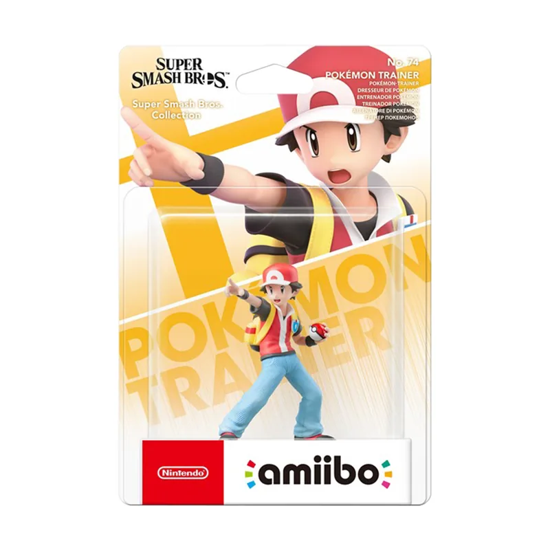 Nintendo Figura Amiibo Entrenador Pokémon Super Smash Bros. Ultimate