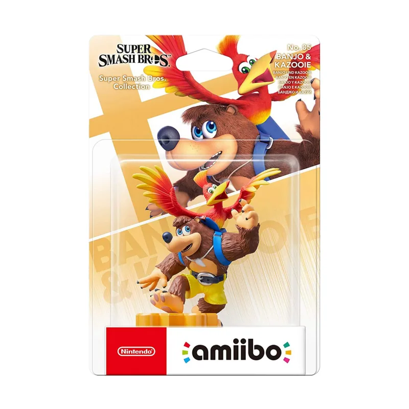 Nintendo Figura Amiibo Banjo & Kazooie Serie Super Smash Bros