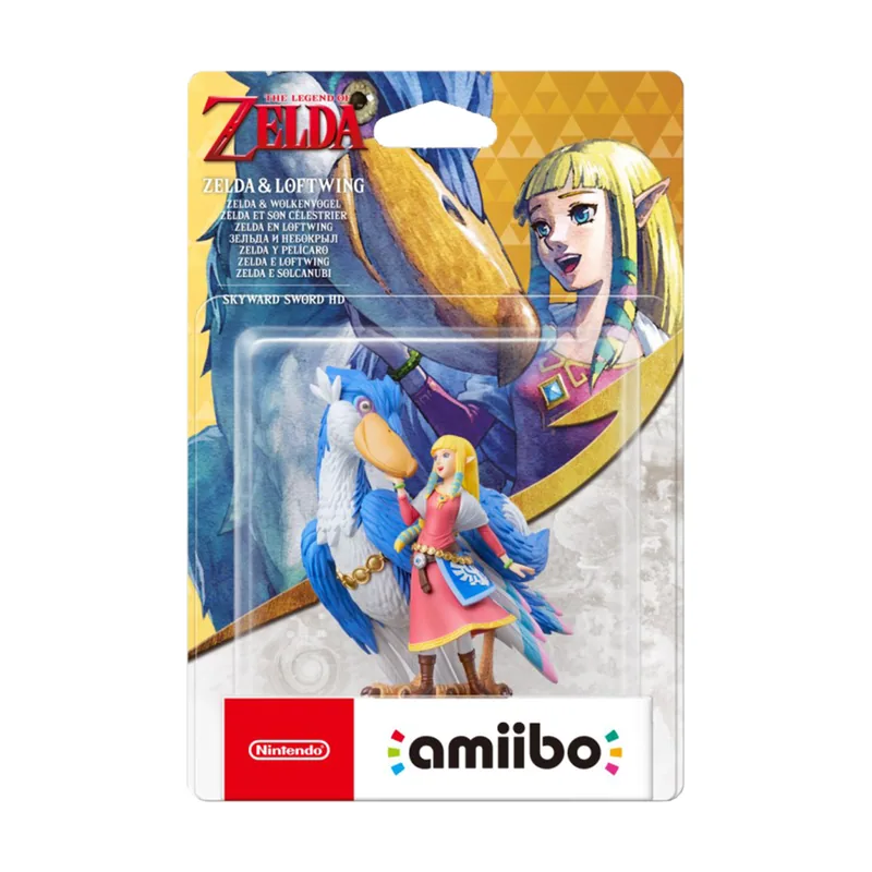 Figura Amiibo Zelda y Pelícaro serie Zelda