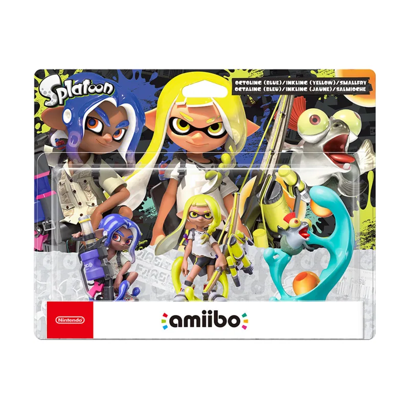 Nintendo Pack Figuras Amiibo Splatoon 3 Inkling