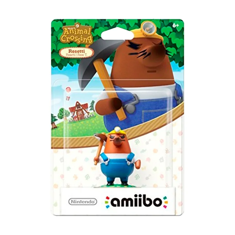 Nintendo Figura Amiibo Resetti Animal Crossing