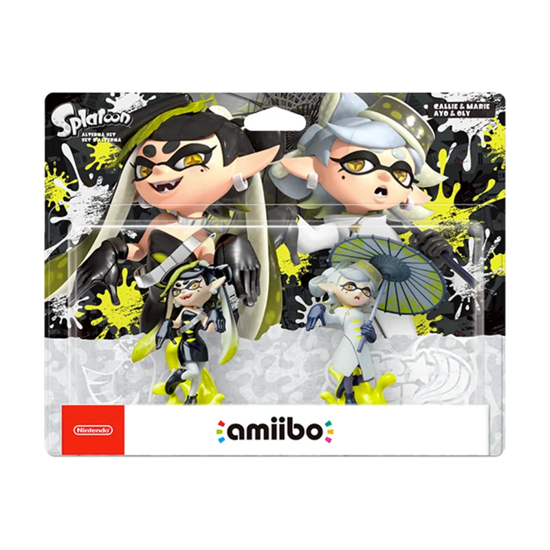 Nintendo Figura Amiibo 2 en 1 Callie & Marie serie Splatoon