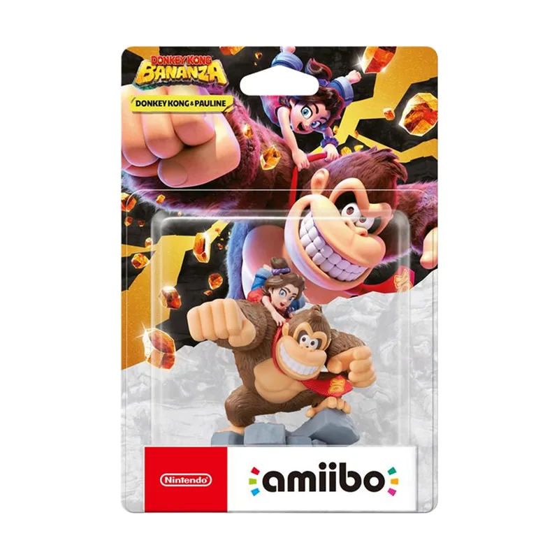 Nintendo Figura Amiibo Donkey Kong and Pauline
