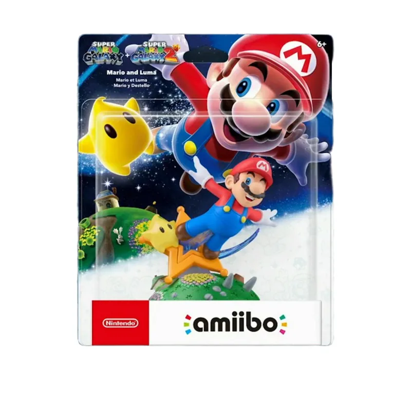 Nintendo Figura Amiibo Mario & Luma