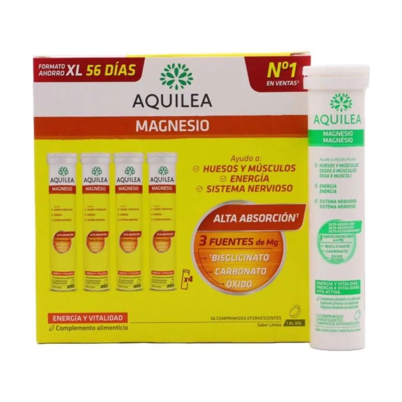 Aquilea Magnesio 56 Comprimidos Efervescentes