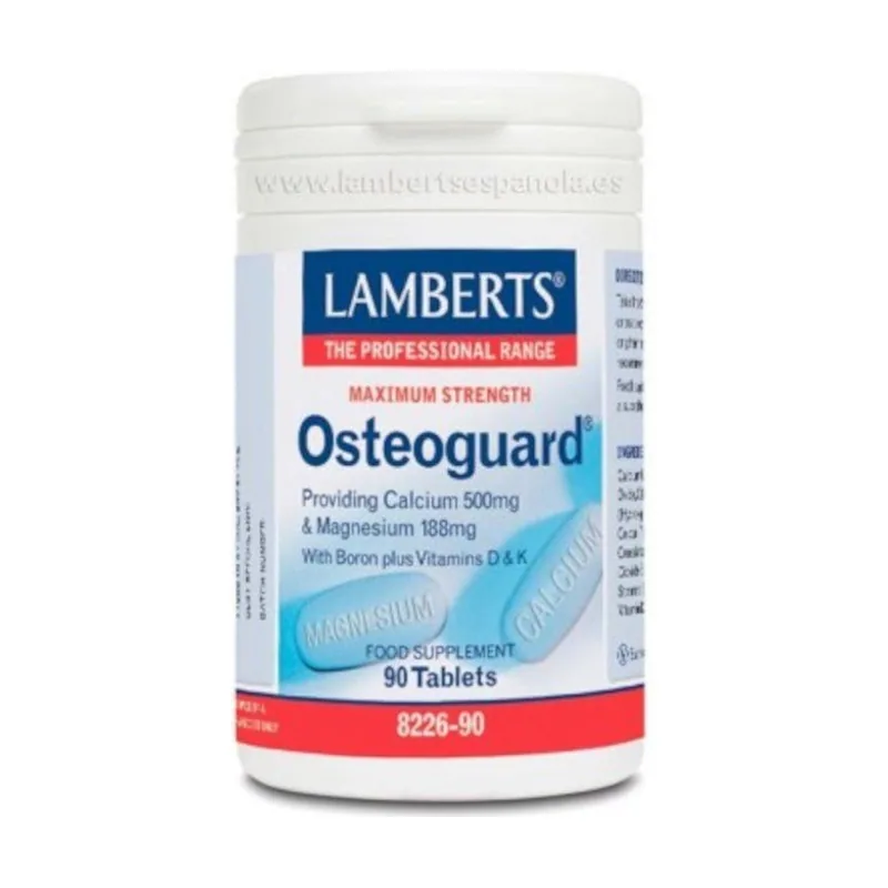 Lamberts Osteoguard Calcio + Magnesio + Boro 90 Comprimidos
