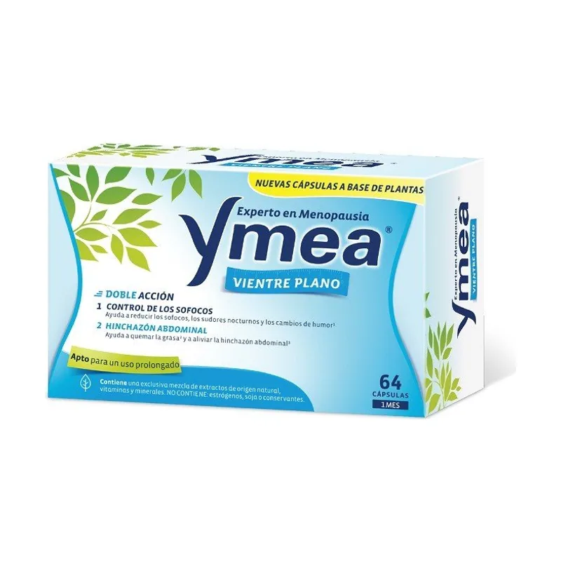 Ymea Menopausia Vientre Plano 64 Cápsulas