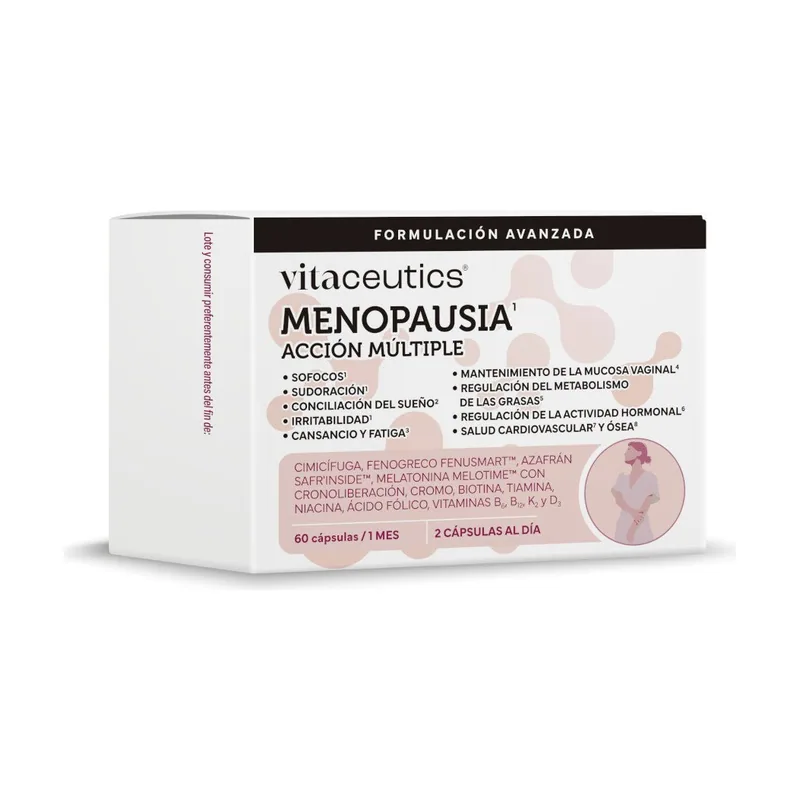 Vitaceutics Menopausia 60 Cápsulas