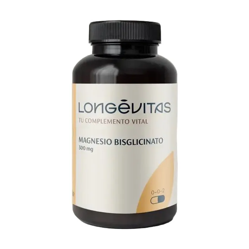 Longevitas Fórmula Magnesio Bisglicinato 100 Cápsulas