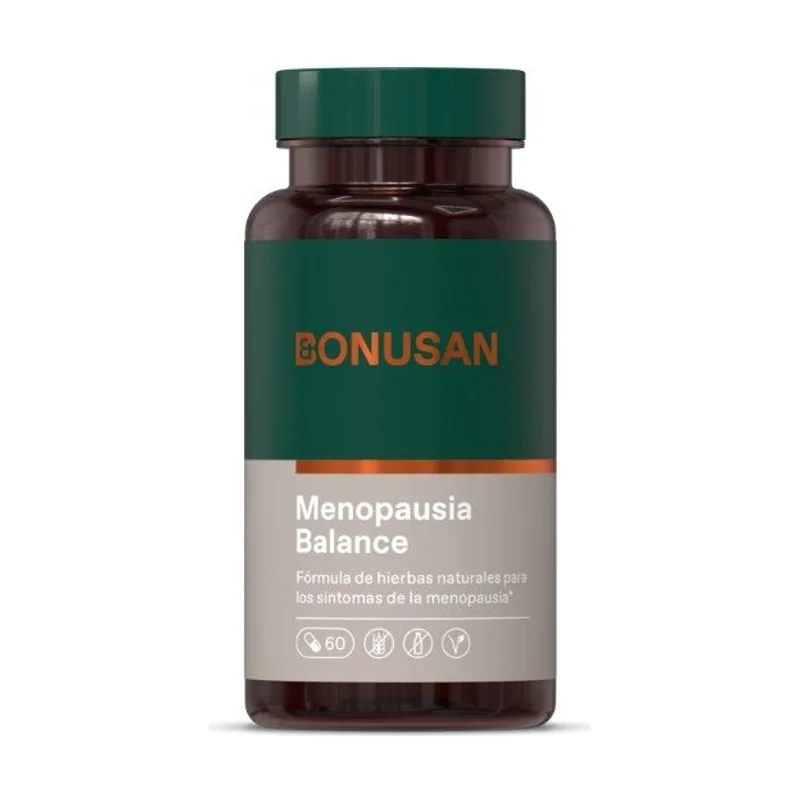 Bonusan Menopausia Balance Suplemento Mujer 60 Cápsulas