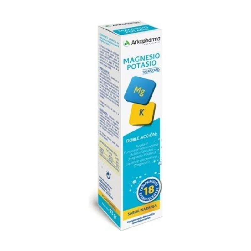 Arkopharma ARKOVITAL Magnesio Potasio 18 Comprimidos