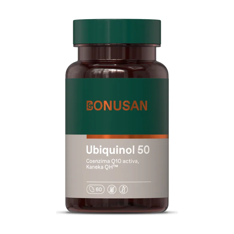 Bonusan Ubiquinol 50 Mg 60 Cápsulas De Gel