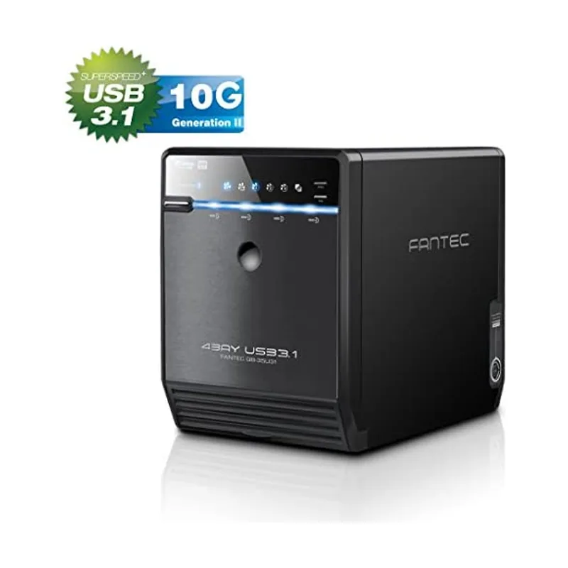 Fantec QB-35U31 Carcasa para 4 discos duros
