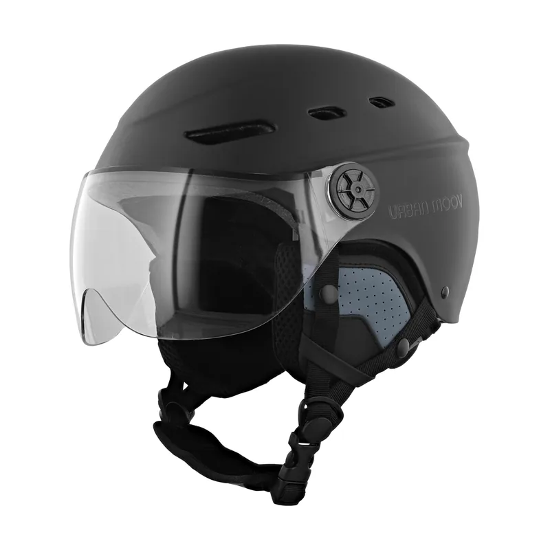 Tnb Casco de protección con visera y orejeras desmontables