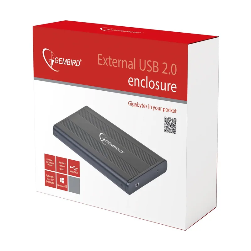 Gembird EE2-U2S-5 caja