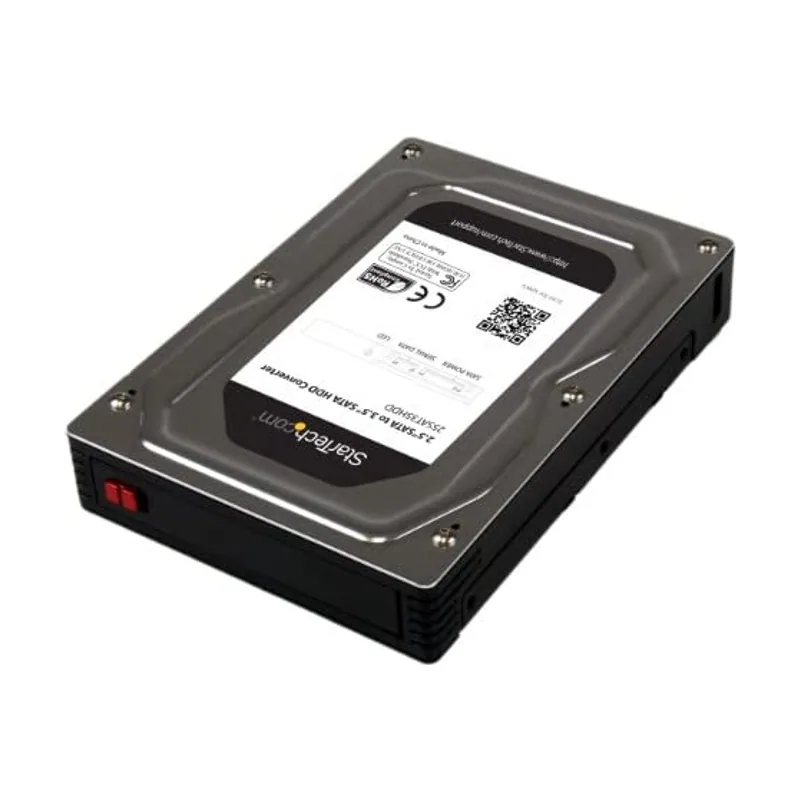 Startech StarTech.com Adaptador Caja para Discos Duros o SSD de 2,5" a 3,5" SATA