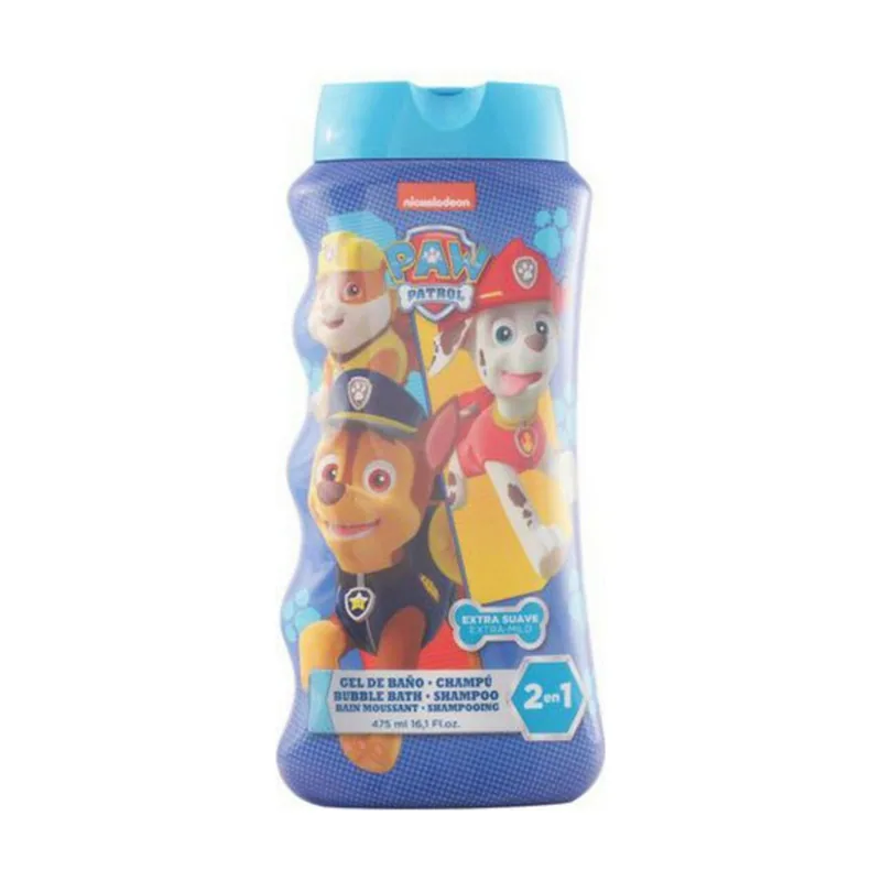Cartoon kingdom Gel y champú 2 en 1 the paw patrol lorenay 475 ml