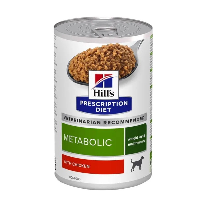 370 g Prescription Diet Metabolic Pollo lata