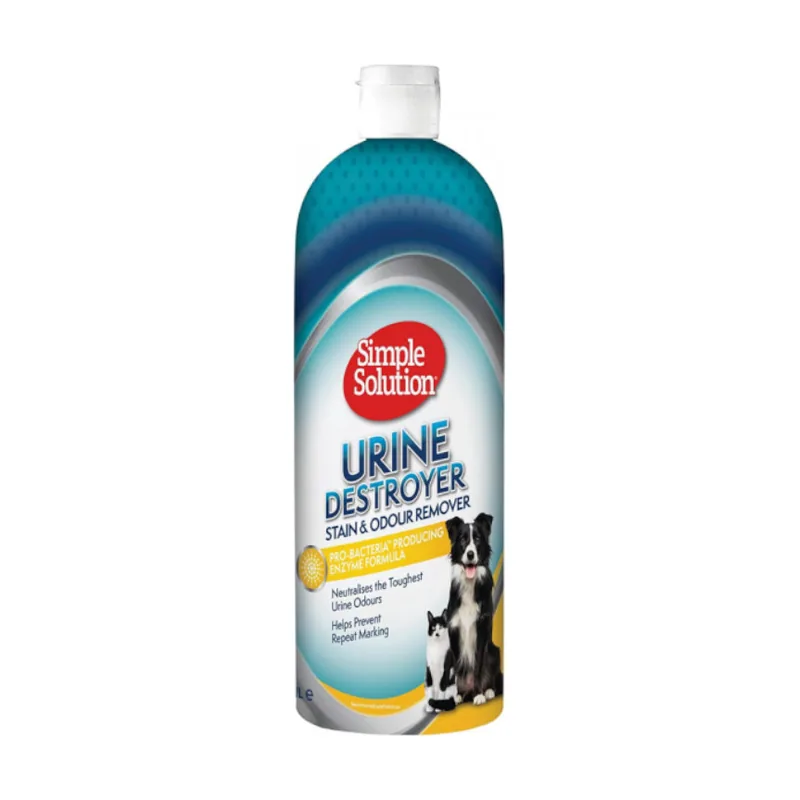 Simple Solution Spray Limpiador de orines para perros