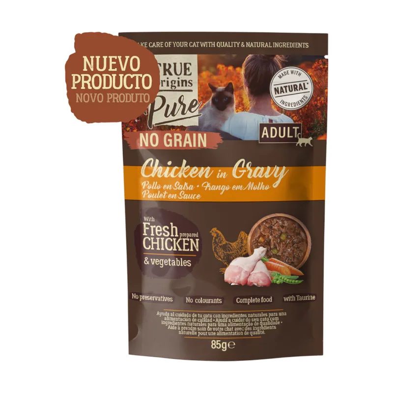 True Origins 85 g Pure No Grain Sobre con Pollo