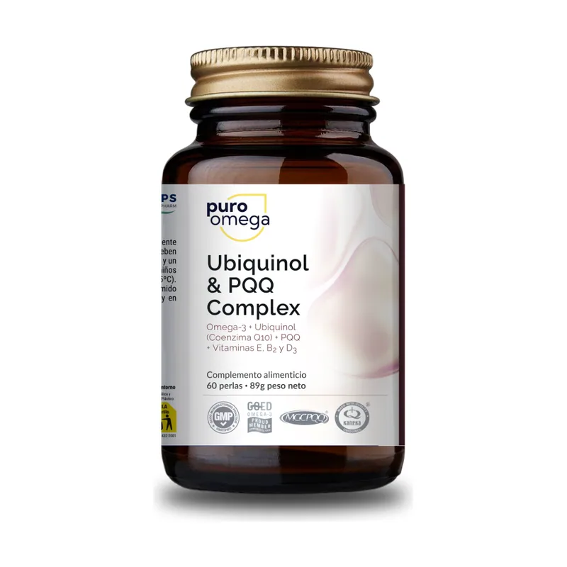 Puro Omega Puro Ubiquinol & Pqq Complex 60 Perlas