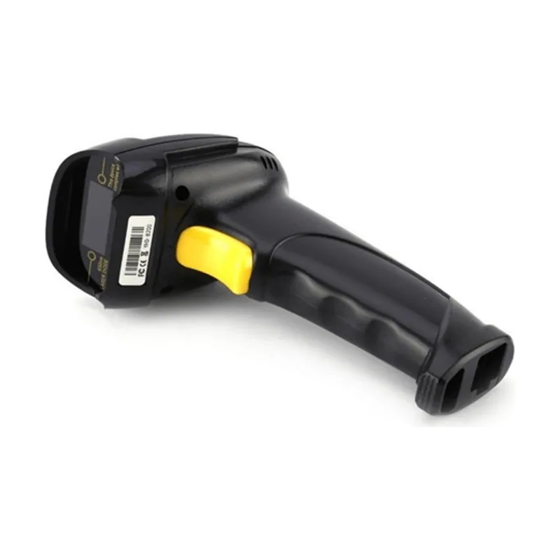 Eightt Escaner de codigos de barras USB negro 1D/2D con soporte
